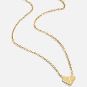 Venus Gold Heart Necklace